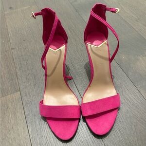 Stradivarius Vibrant Pink Heels